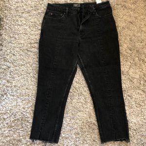 Abercrombie & Fitch, Simone High Rise Slim Jean, Black, Size 31